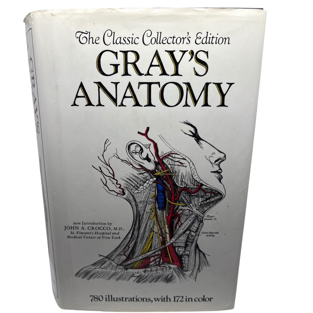 Gray's Anatomy Classic Collector's Edition Hardcover 1977 Gramercy Books